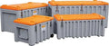 CEMbox 750 Farbe Grau CEMO GmbH, orange 750 Ltr. kranbar Tür
