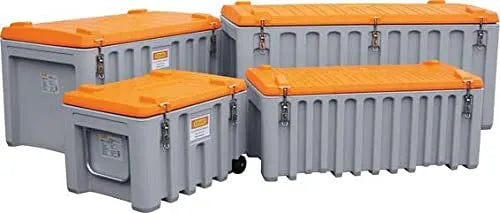 CEMbox 750 Farbe Grau CEMO GmbH, orange 750 Ltr. kranbar Tür