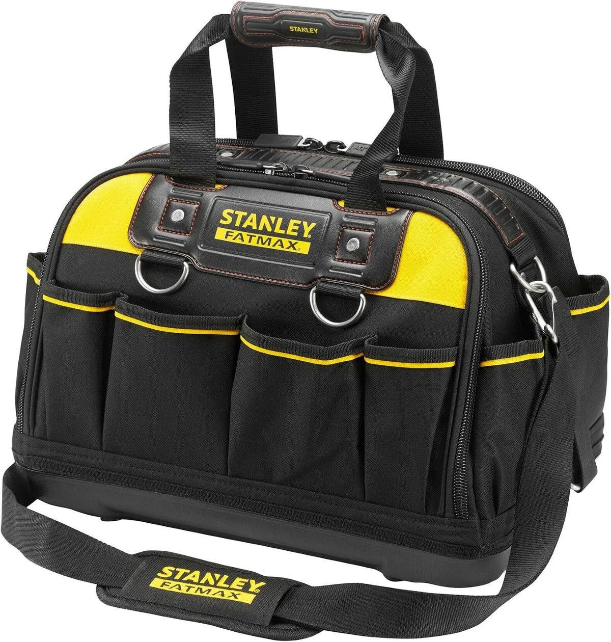 Modell Werkzeugtasche mehrzeitig zugängliche Tasche FMST1-73607 STANLEY FatMax, bis 25 kg belastbar, in freistehender Ausführung