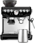 Sage Kaffeemaschine, mit manuellem Milchaufschäumer & Mahlwerk, individueller Milchschaum, Milchkännchen, The Barista Express, Automatisches Mahlen