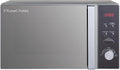 Russell Hobbs Mikrowelle RHM2076S, Leistung 800 W, Fassungsvermögen 20 L, Freistehende kompakte, Silberfarben