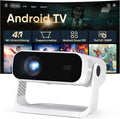 2026 Neuer Smart Mini Beamer Integrierte APP 1080P 4K-Decodierung 20000, Android 14, Full HD, unterstützt, Automatische Trapezkorrektur, PC, Lumens