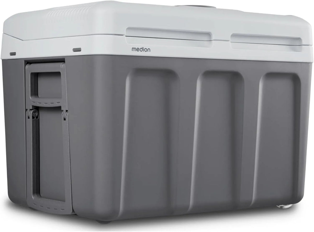 Kühlbox 2in1 3in1 MD13102 MEDION Mobile elektrische, Fassungsvermögen 45 Liter, Mini Kühlschrank, Kühlen und Wärmen, Spannung 12V & 230V