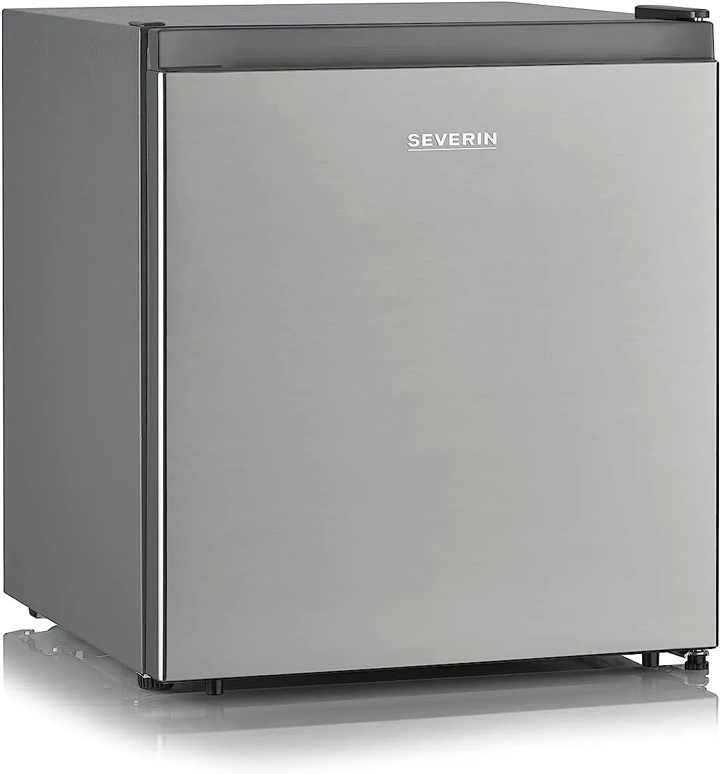 Severin Kühlbox KB 8878, energiesparender Mini Kühlschrank für kleine Haushalte, Fassungsvermögen 45 L Nutzinhalt, mit Kältefach, Farbe Grau look
