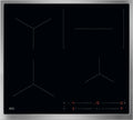 AEG Induktionskochfeld TO64IC00XB, autark 60cm, 4 Flex-Zonen mit Bräterzone, 14 Stufen + Powerfunktion, SuperFlat Rahmen, Timer, Touch-Bedienung