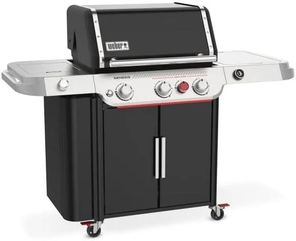 Gasgrill EPX-335W, Weber Genesis GBS Smart, mit Smart-Technologie und GBS-Grillrost, in Schwarz