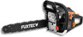 Fuxtec Motorsäge FX-KSP351 8ccm, Motorsägen Leistung 2,1 KW, Schwertlänge 18 Zoll, Schwertschutz, Benzin Kettensäge, 50 Hubraum & EASY-Start