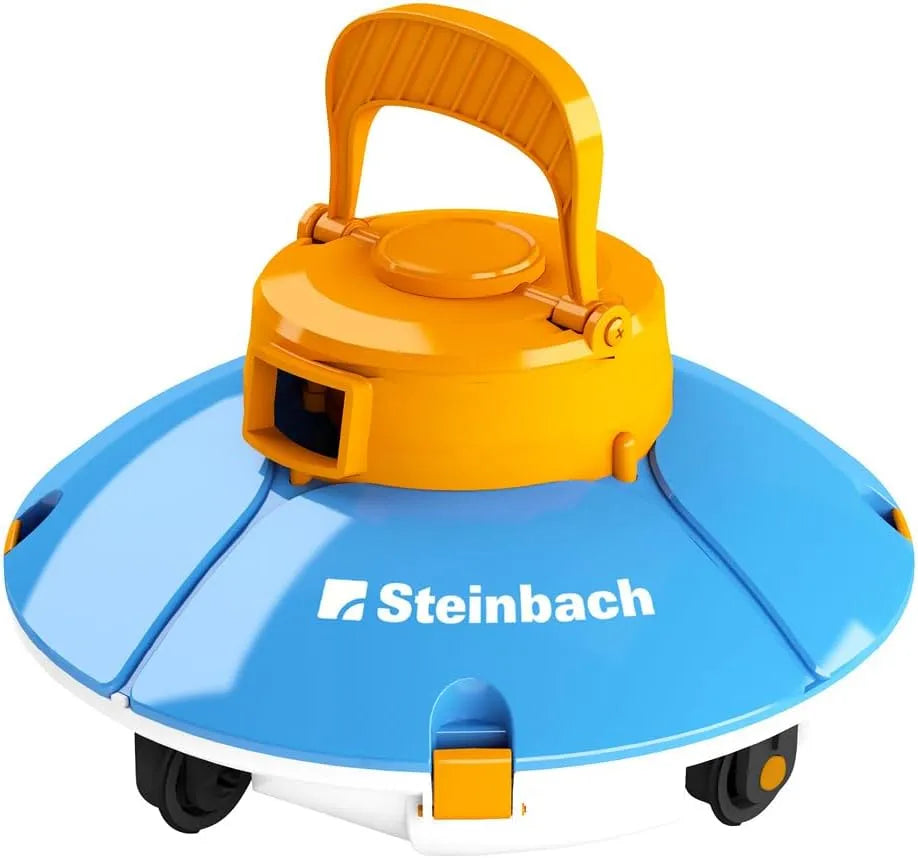 Pool 061208, Steinbach Poolrunner Battery Basic 2.0, Kabelloser Bodensauger für Pools mit bis zu 10 m² Bodenfläche, Bis zu 60 Minuten Akkulaufzeit