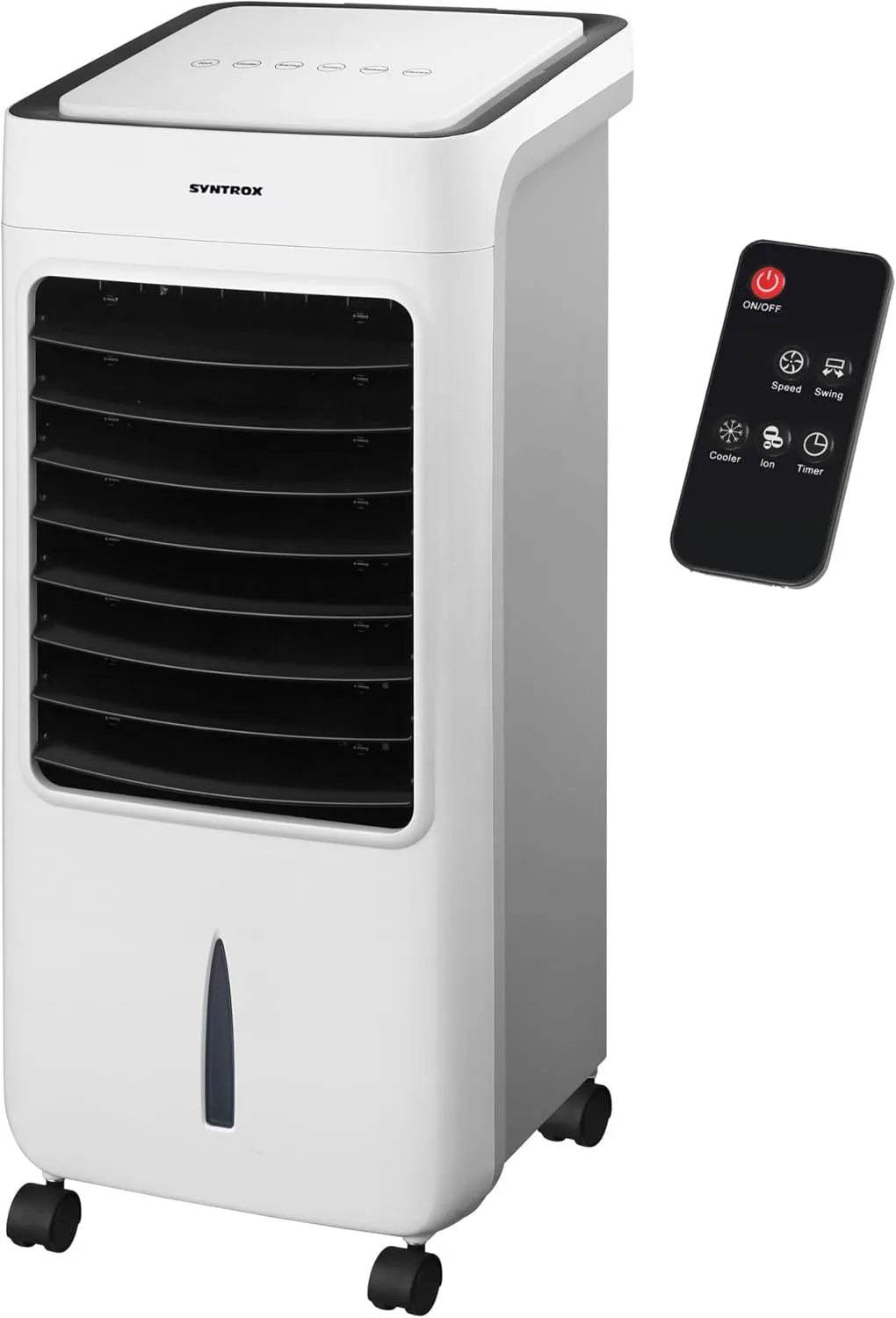 Klimaanlage, mobile, Syntrox Luftkühler inklusive Fernbedienung Breeze, Wasserkühler, Verdunstungskühler, Timer, Raumklimagerät