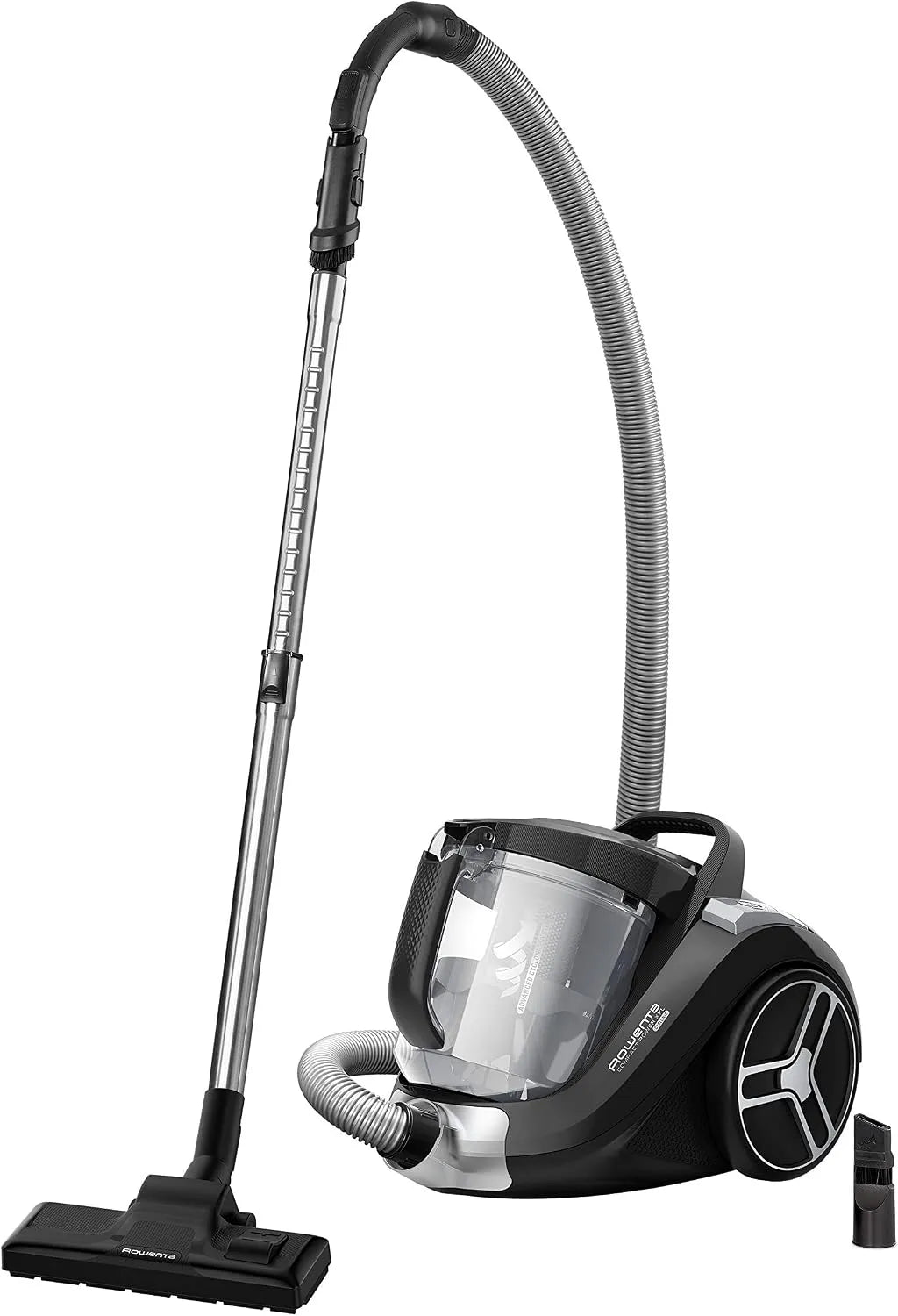 Rowenta Bodenstaubsauger RO4825, Fassungsvermögen 2,5L Staubbehälter, Staubsauger leise und stark, 550 Watt, extreme Saugleistung