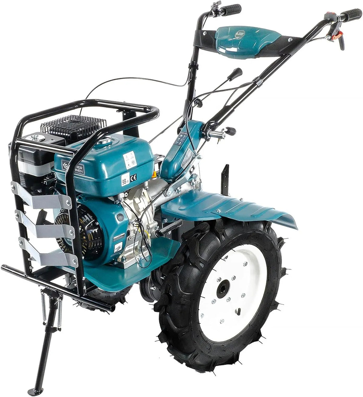 Motorhacke 9HP-1350G-3, ≤134 cm Arbeitsbreite, geschmiedete Säbelfräsen,3 Vorwärtsgänge, ≤ 35 Arbeitstiefe,9.0 PS Kultivator, gartenfräse