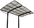 Carport x260 Freistehendes, mit Stahlfuss-Fundament LUNAR 540cm cm Einzelcarport Bogendach