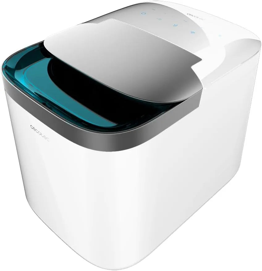 Cecotec Eismaschine, Chillin' Ice 1500. 150 W, Tägliche Produktionskapazität von 15 kg, Touchscreen-Display, Steuerung über APP, Kontrollfenster
