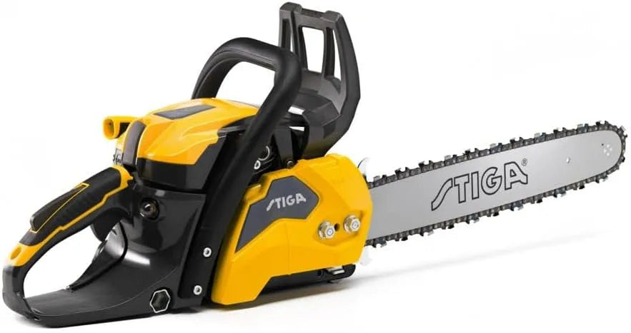 Stiga 16', 42,4cc Motor CS 545, Benzin-Kettensäge, 40cm Schiene, einstellbare Ölpumpe, Vibrationskontrolle