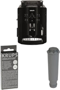 Krups Kaffeevollautomat EA8108 2-Tassen-Funktion XS3000, Arabica Picto Set: Inklusive Milchschaumdüse