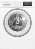 Siemens Waschmaschine WM14N127 iQ300 1400, Frontbeladung mit 8kg Fassungsvermögen, Breite 60cm, speedPack L, Outdoor-Programm, UpM, smartFinish, Weiß