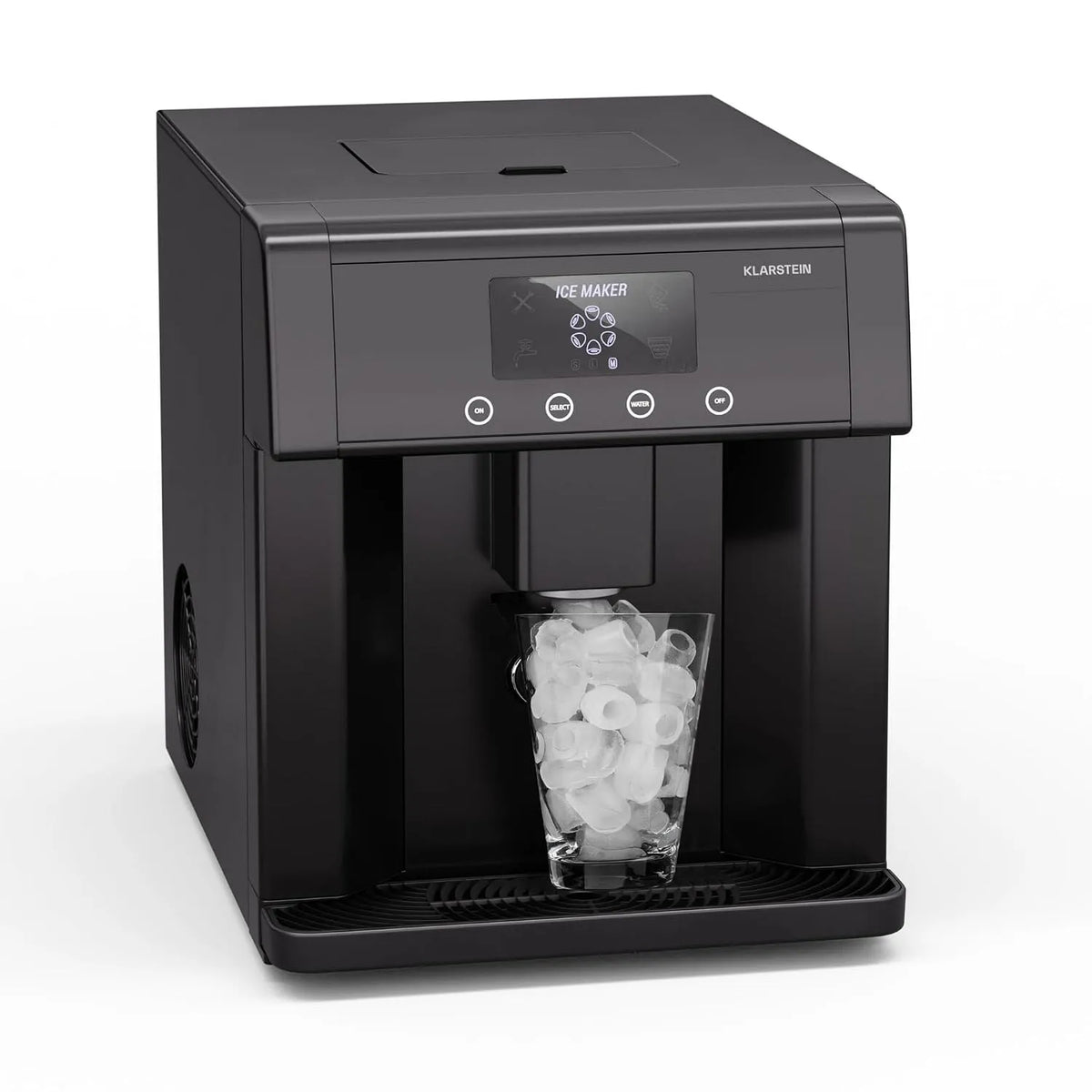 Klarstein Modell kg kg kg/24 3-Liter-Wassertank, 3 Eiswürfelgrößen, Eiswürfelmaschine, Touch-Display, Ice Maker, Gewicht 15 kg, 24 h, Eiswürfelspender