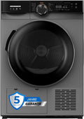 Wärmepumpentrockner HHPD-M8K3SA++, Gewicht 8 KG, 15 Betriebsprogramme, 5 Jahre, Energieklasse D, LED-Display, Sensor Dry, Weiß