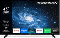 Modell DVB-T, Thomson 43 Zoll HDR10 43UF4S35, 4K UHD Smart Fire TV, T2, HDMI 2.1, WLAN, Triple-Tuner, Dolby Atmos, Bluetooth, Breite 109 cm, AirPlay