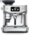 Sage Espresso-Siebträgermaschine, 14 Voreinstellungen, Espressomaschine mit integriertem Mahlwerk, inklusive. Knock Box, Leistung 1600W, Edelstahl