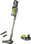 Ryobi Akku-Staubsauger RYOBI 18 V RSVS18BL-1C40G, inklusive. 4,0 Ah Akku und 2,0 A Ladegerät, 90 AW Saugleistung, Anthrazit, bürstenloser Motor