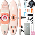 Up Paddling Board mit Sitz Niphean Stand, Standup Paddle Board mit +30% Balance StabilTrac-Finne, Ultraleichtes, SUP Board für Frauen