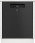 Beko Geschirrspüler BDDN38440DD, Unterbau 60 cm teilintegriert, für 14 Maßgedecke, 3 Spülebenen, 5 Temperaturen, CornerIntense, HygieneIntense