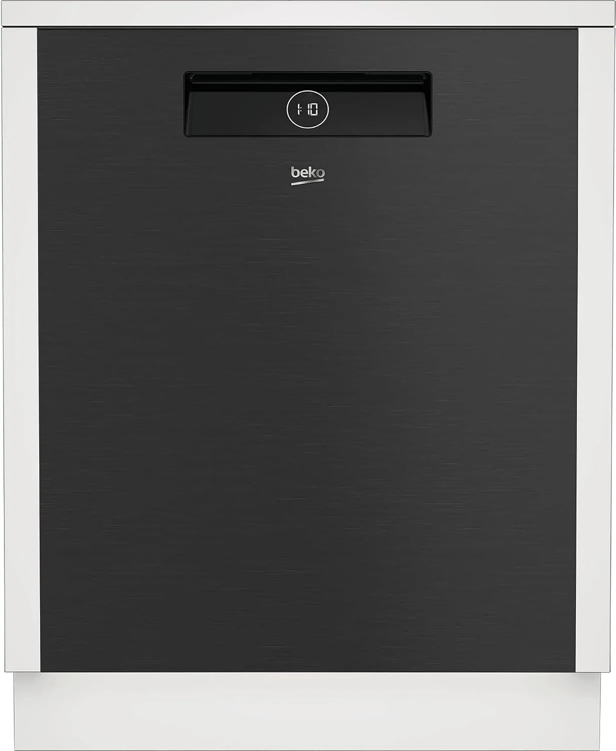 Beko Geschirrspüler BDDN38440DD, Unterbau 60 cm teilintegriert, für 14 Maßgedecke, 3 Spülebenen, 5 Temperaturen, CornerIntense, HygieneIntense