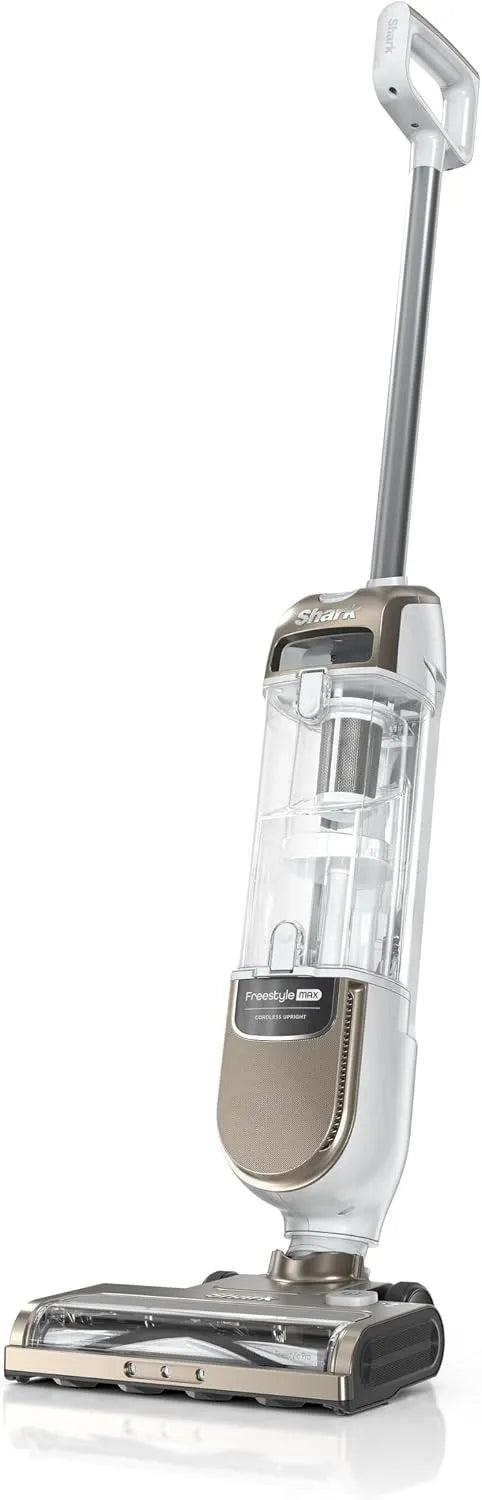 Shark Akku-Staubsauger, Multi-Oberflächenreinigung, leicht, einfaches Verstauen, LED-Scheinwerfer, Freestyle Max, kabellos, einfache Entleerung