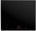 Klarstein Induktionskochfeld 4-Zonen-Induktionsherd, Leistung 7.400 W, mit Flexzonen und Boost, Kindersicherung, in Schwarz, NanoGlow 60 cm