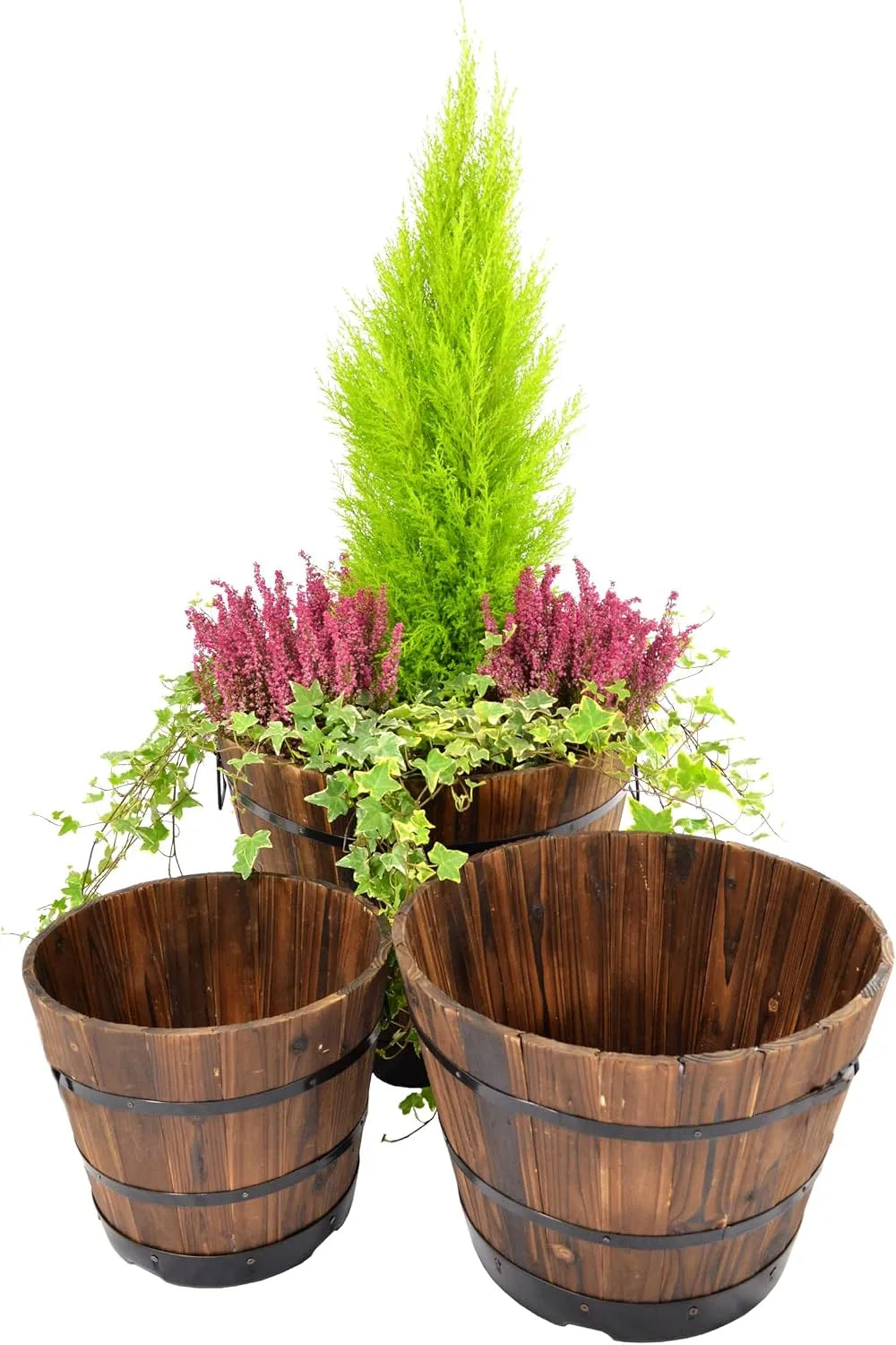 Mit 3 nistbaren Pflanzgefäßen VegTrug Set, klein, mittel, groß