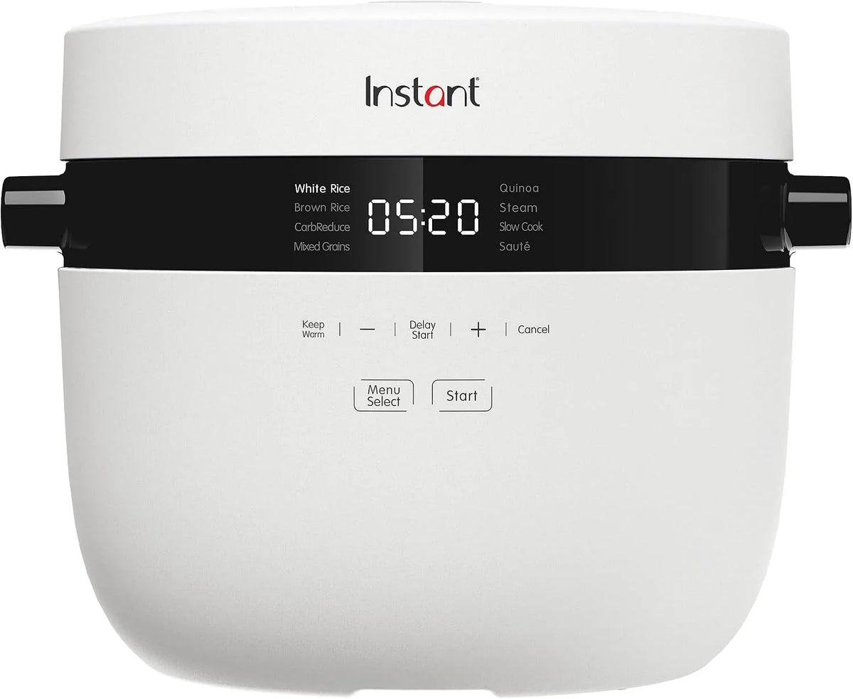 Kochtopf, 20 Tassen, mit Schongarer- und Sauté-Funktion, spülmaschinenfest, Messbecher, Fassungsvermögen 5L, Instant Pot Reiskocher & Dampfgarer