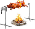 Vevor Grill 1422 AC 220, Spanferkelgrill Lammgrill Spießbratengrill,4 mm Rotisserie -240 V, Leistung 38 W Motor Grillset für Partys