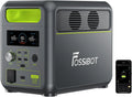 Modell Powerstation F1200 LiFePO4 FOSSiBOT tragbar, Spitze 2400W, 0-100% Akku in 45 Min Power Station, Wohnmobil, Reisen, Leistung 100W Typ-C, RV