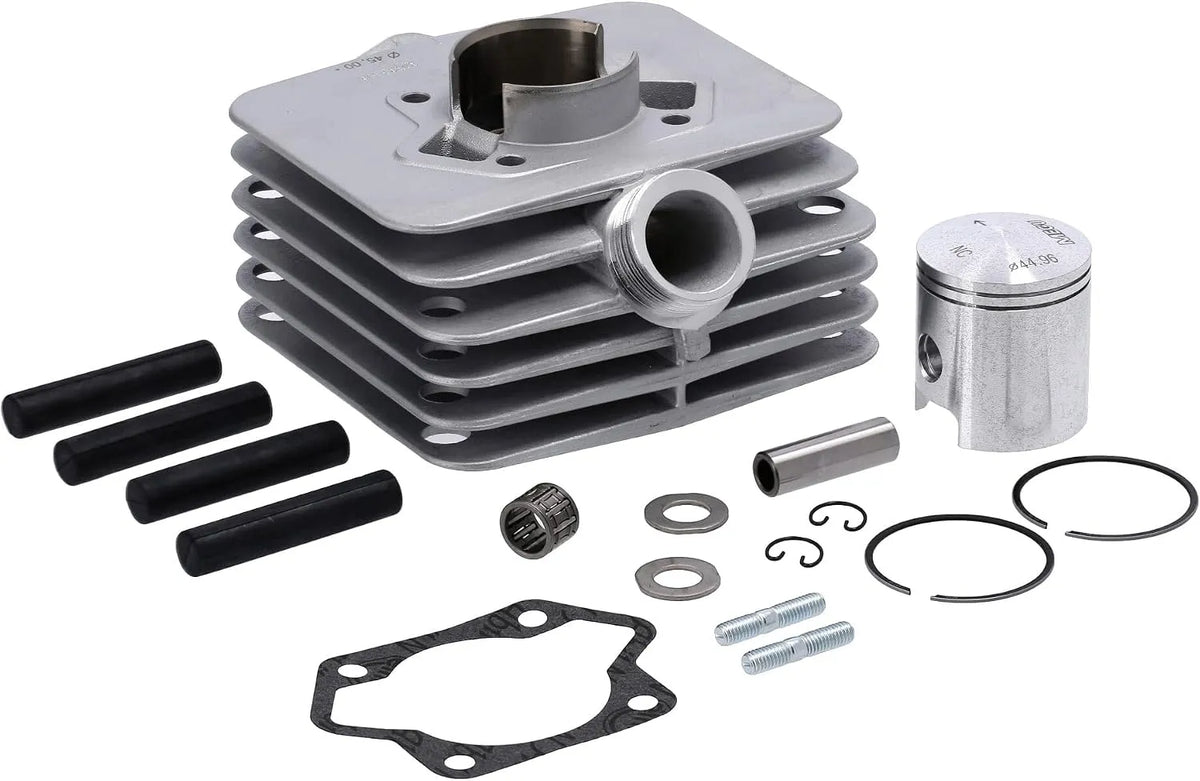Modell komplett mit Kolben S70 SR80-70ccm Set: Zylinder, Ø=45,00mm, NPC-Beschichtung