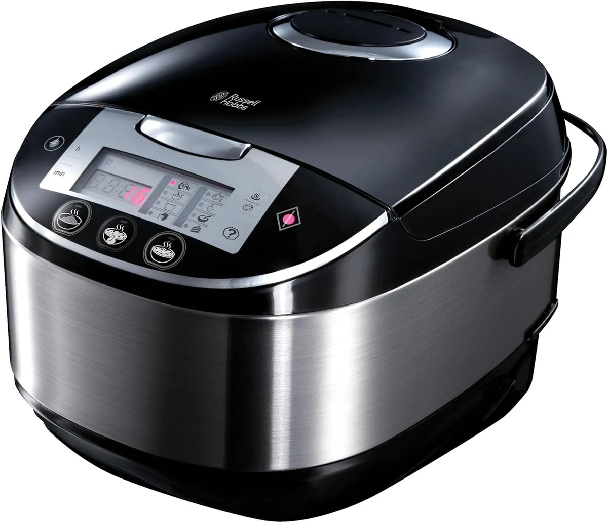 Russell Hobbs Multikocher 21850-56, Fassungsvermögen 5,0l, Schongarer, Slow Cooker, Joghurtbereiter etc., digitales Display, 11-in-1: Reiskocher