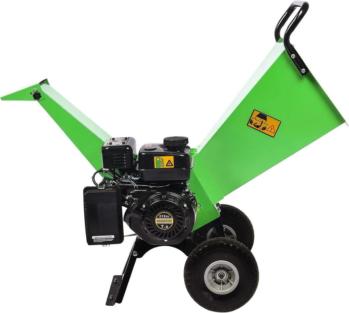 Benzin Häcksler Modell R30 4-Takt PS 212 CCM, max. 76 mm Aststärke, Holz Häcksler Gartenhäcksler