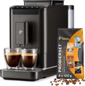 Kaffeevollautomat Esperto2 2-Tassen-Funktion Tchibo, Caffè mit für Caffè Crema und Espresso, Granite Black, INKLUSIVE Kaffeeprobierset GRATIS
