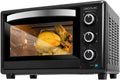 Cecotec Tischofen Bake&Toast Black Gyro 3090, Leistung 1500 W, Innenbeleuchtung, Fassungsvermögen 30 L, 5 verschiedene Funktionen, inklusive Drehspieß