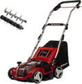 Einhell Akku-Vertikutierer-Lüfter GE-SA 36, Spannung 36 V, Fassungsvermögen 28L Fangsack, Li-Ion, ohne Akku & Ladegerät, 35cm Messerwalze