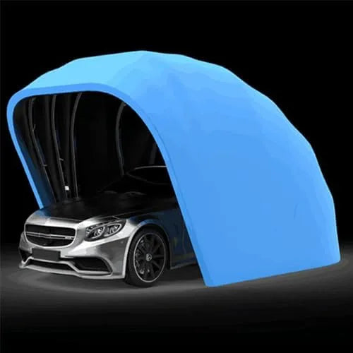 Carport Extra großer, robustes, passend für Auto, Boot, vollautomatisches, tragbares Garagenzelt für Allwetterschutz, LKW