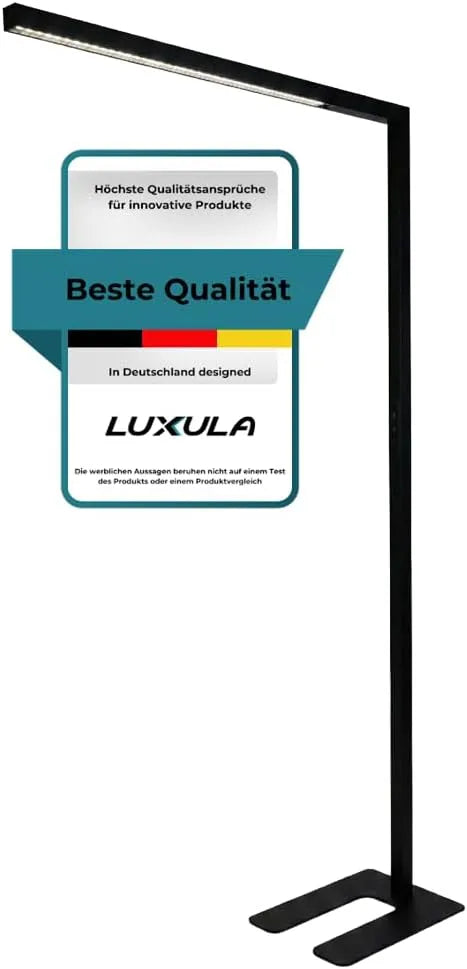 Modell Stehleuchte LED Up 3500lm 4000K CRI 98 LUXULA Büro, Leistung 45W, UGR<16, Up, 90° Abstrahlwinkel, Neutralweiß, Down regelbar