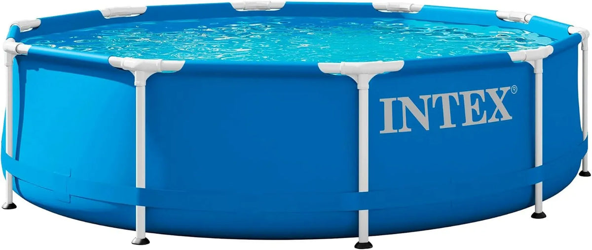 Intex Pool, Ø 305 x 76 cm, Metal Frame, Aufstellpool, Blau