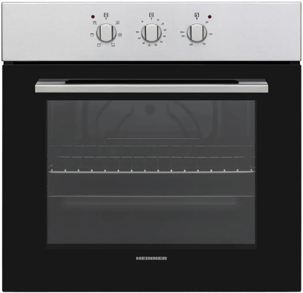 Backofen HBO-V656G-IX 5-Jahres-Garantie Einbau, 6 Backfunktionen inklusive. Grill, Umluft und Heißluft, Edelstahl-Design, 72L Fassungsvermögen
