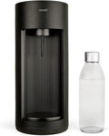 Modell Glassy Wassersprudler aus Holzkomposit und Aluminium CO2-Zylinder 1-Liter-Glasflasche 1-Liter-Plastikflasche Mysoda: Stilvoller, ohne